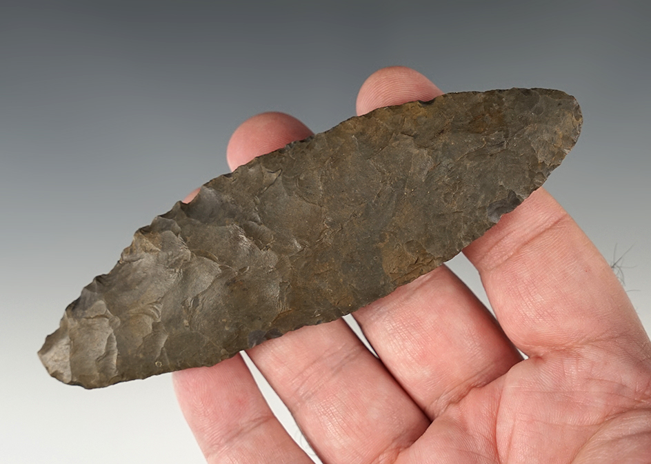 4 13/16" Adena Blade found in Tennessee.