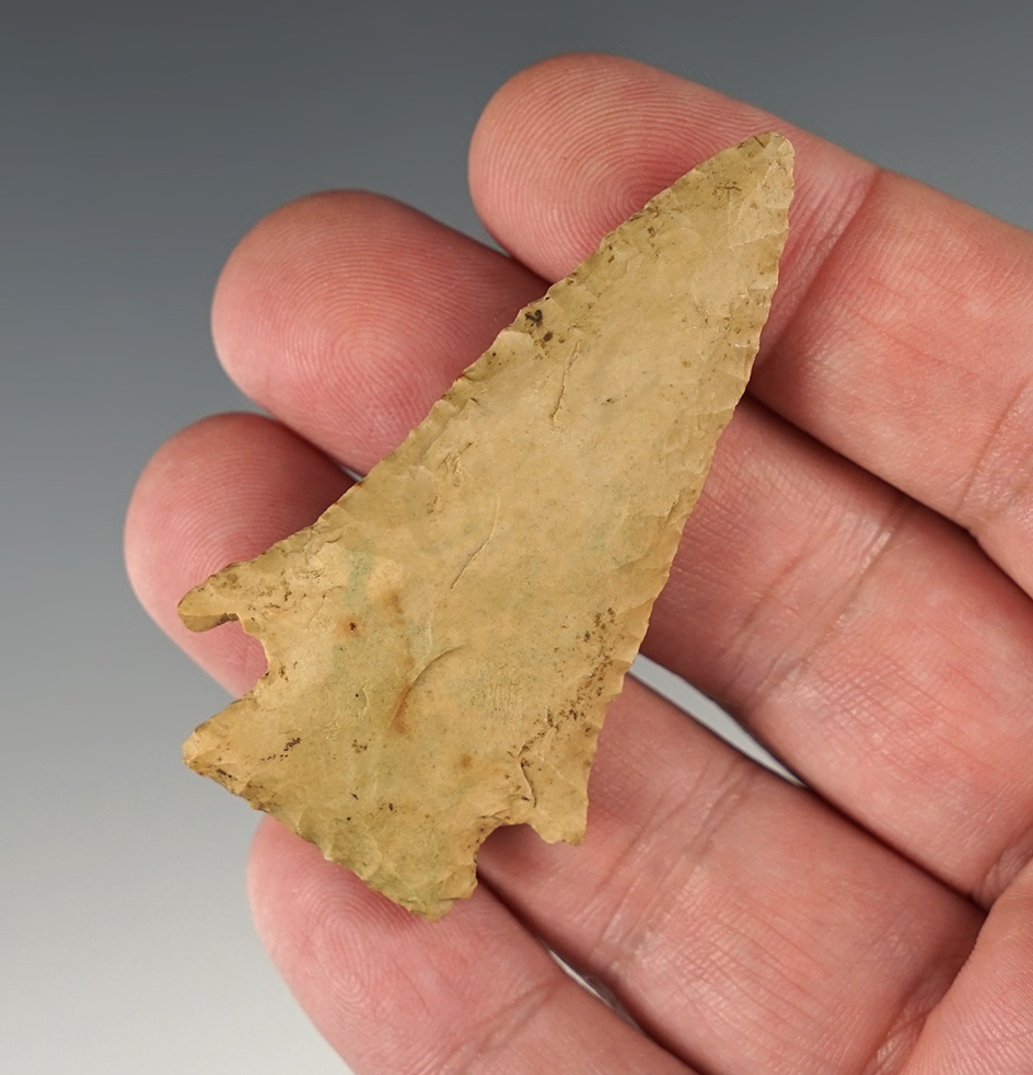 2 7/16" Archaic Cornernotch found in Tennessee.