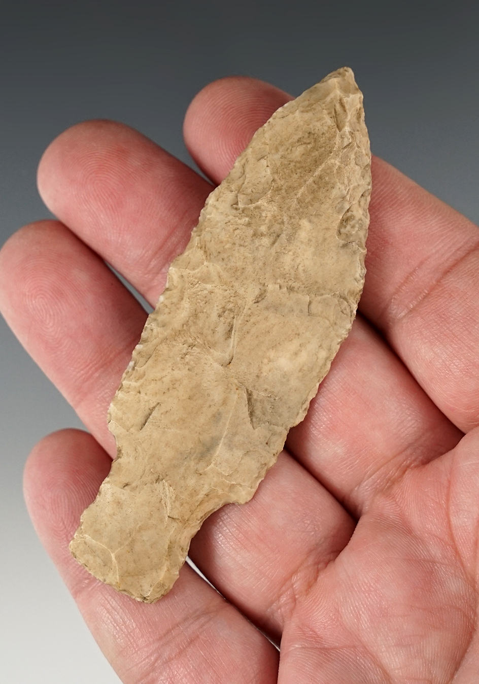 3 3/8" Stemmed Knife found in Illinois.