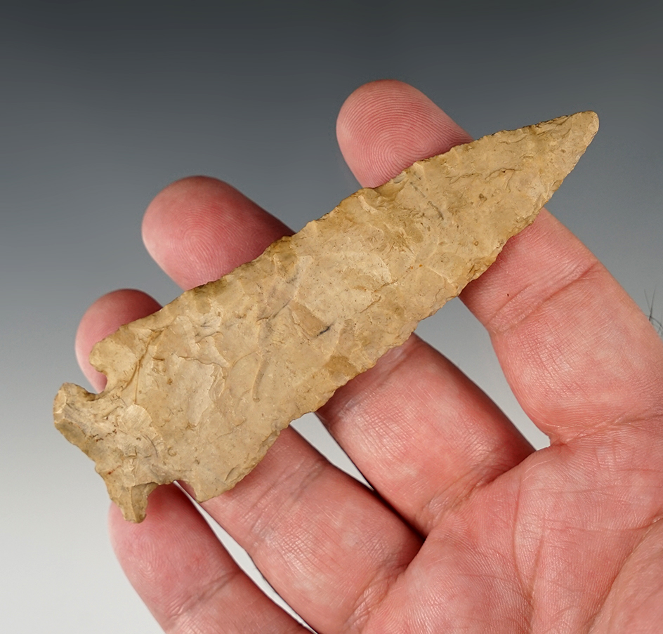 4 1/8" Sidenotch knife found in Bourbon Co.,  Kentucky.