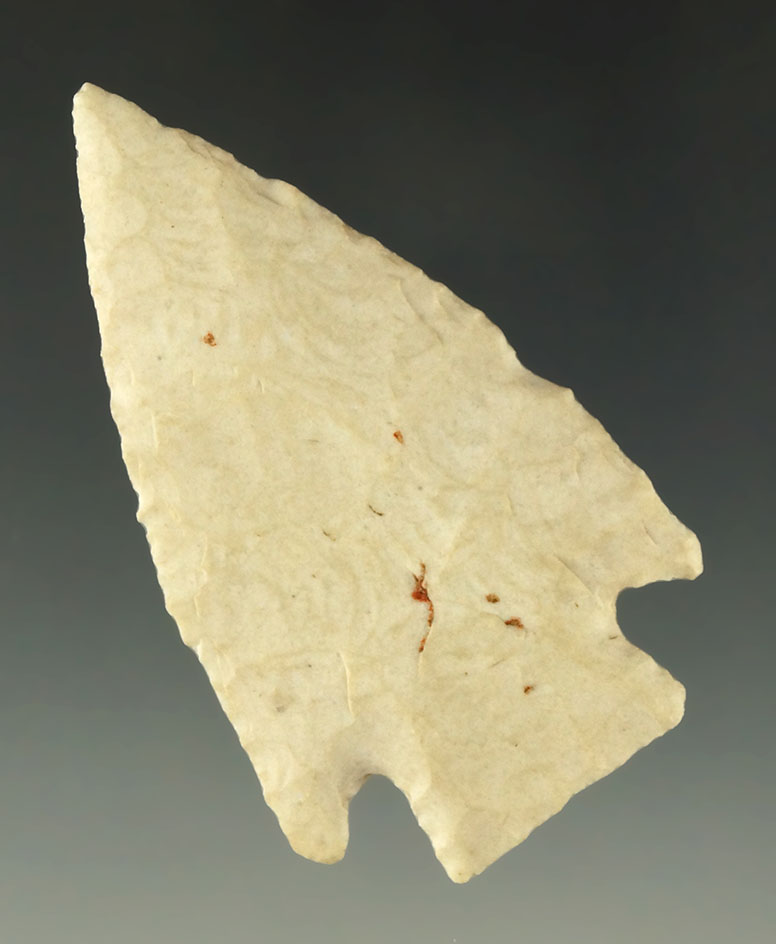 2 7/16" Apple Creek found in the Missouri/Illinois area . Ex. Charles Shewey. Rogers COA.