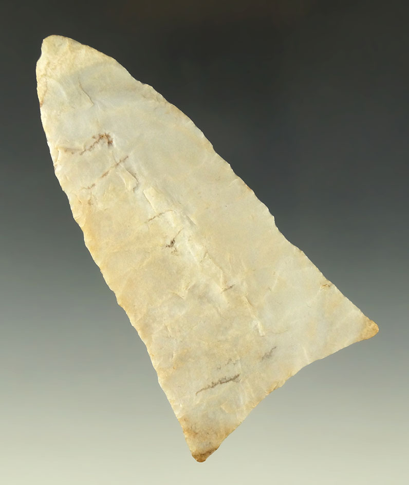 Paper Thin and Pictured! 3 13/16" classic Mineral Springs- Texas. Ex. Shewey. Davis G-9 COA.