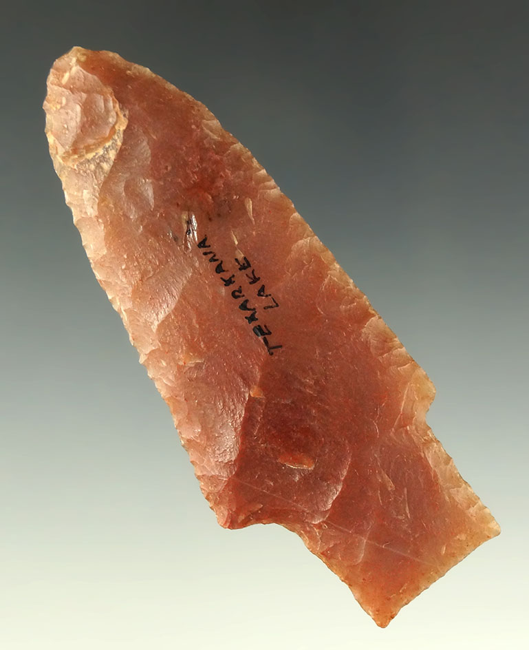 Ex. Perino! Exceptional 3 5/16" Johnson - Novaculite  - Texarkana Texas. Ex. Gregory Perino.