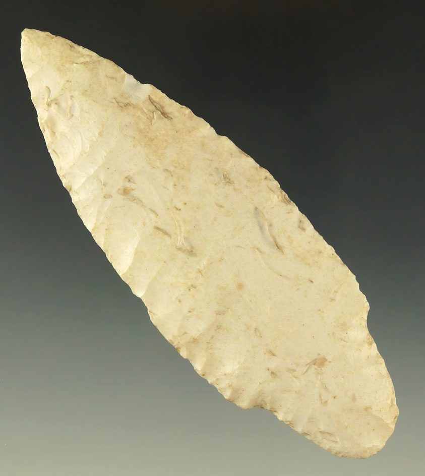 Pictured! 4 1/2" Burlington Adena found in Illinois. Pictured in Central States. Jackson COA.