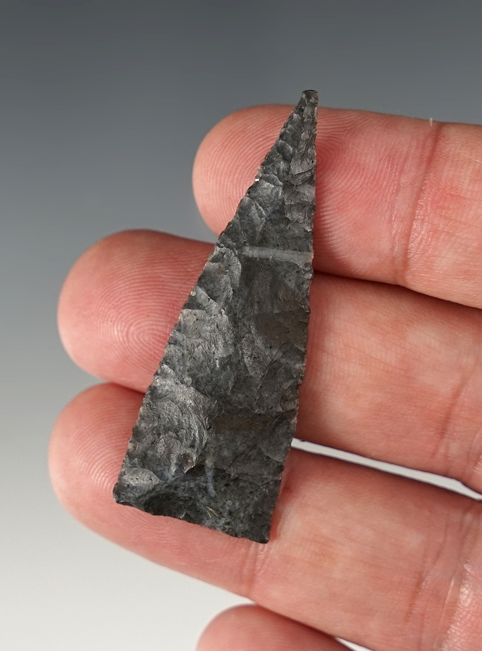 2" very well made Mississippian Triangle Point found in Tennessee.