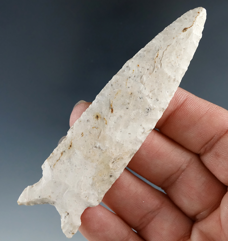 3 1/2" Graham Cave found in Greene Co., Missouri. Comes with a Rogers COA.