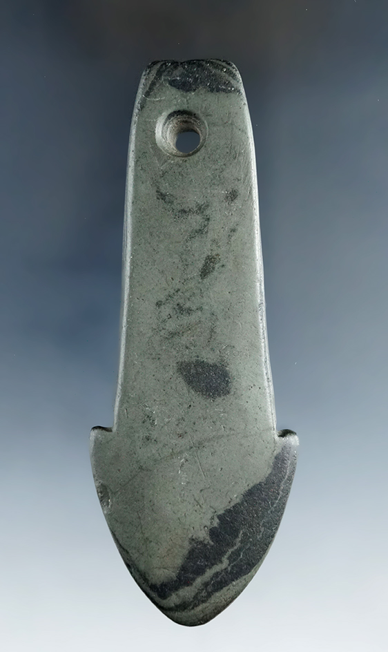 4 3/16" Adena Anchor Pendant - Morgan Co., Ohio. Pictured in Who's #2, page 43.