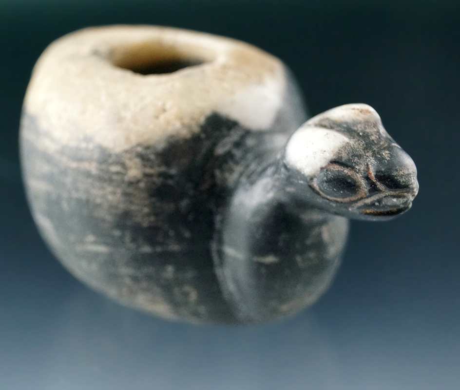 3 5/8" long Llama Conopa made from attractive multi-colored Hardstone found in Peru.