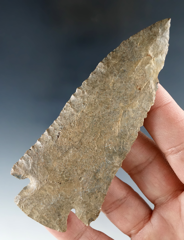 4" Lost Lake that is very well patinated found in Nelson Co., Kentucky.