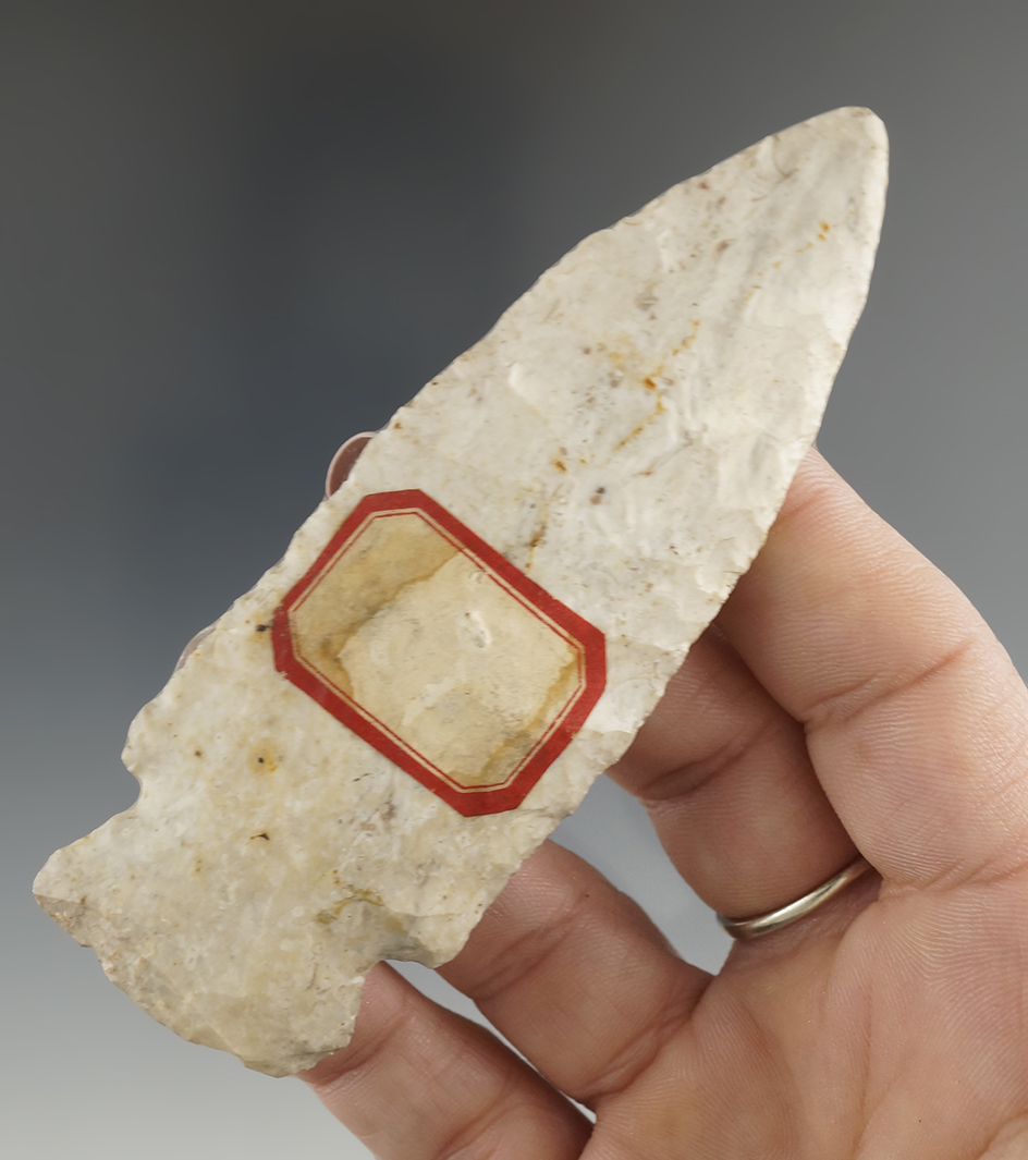 3 15/16" Stemmed Knife found in Illinois.