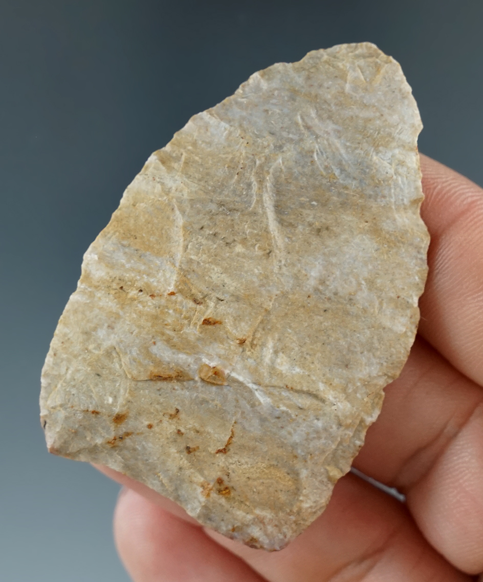 2 3/16" Paleo Knife found in Washington Co., Kentucky.