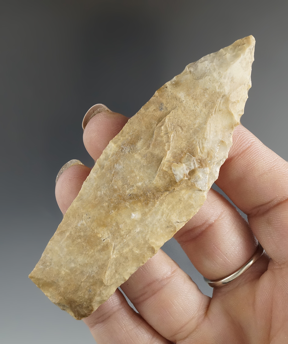 3 1/2" Angostura found in Hays Co., Texas. Comes with a Rogers COA.