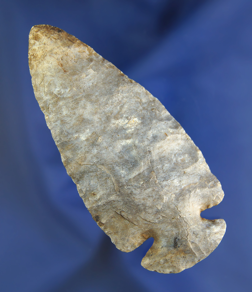 3 3/4" Dovetail made from Upper Mercer flint found in Stark Co., Ohio