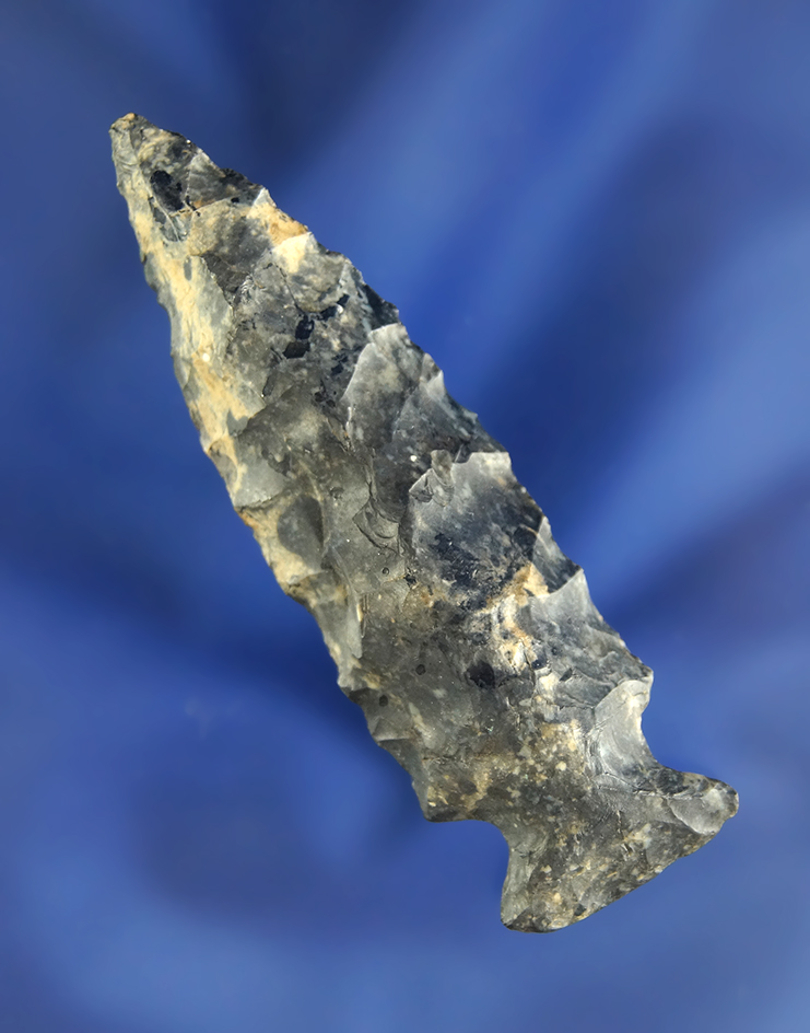2 9/16" Coshocton Flint Fishspear found in Ohio.