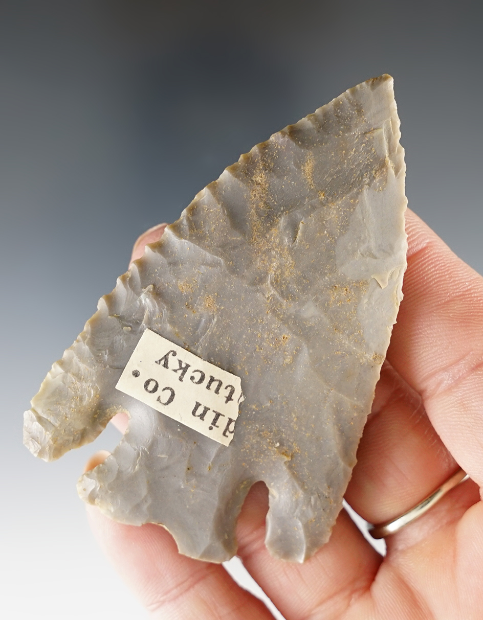 Nicely Beveled 3" Lost Lake found in Hardin Co., Kentucky