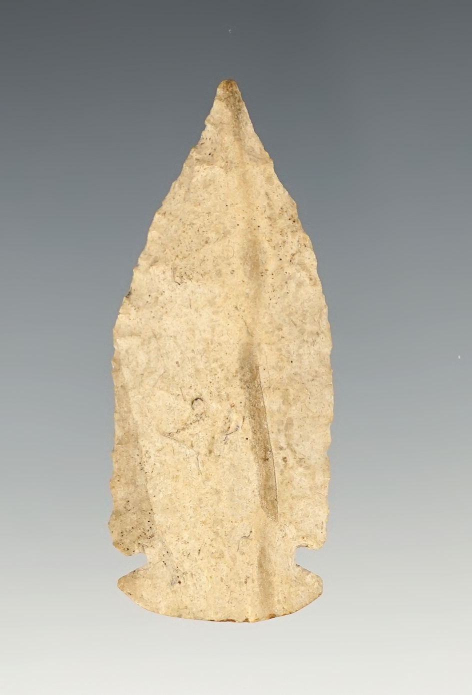 15/16" Micro-notch found in Pickaway Co., Ohio. Ex. Tiell, Puttera. Bennett COA.