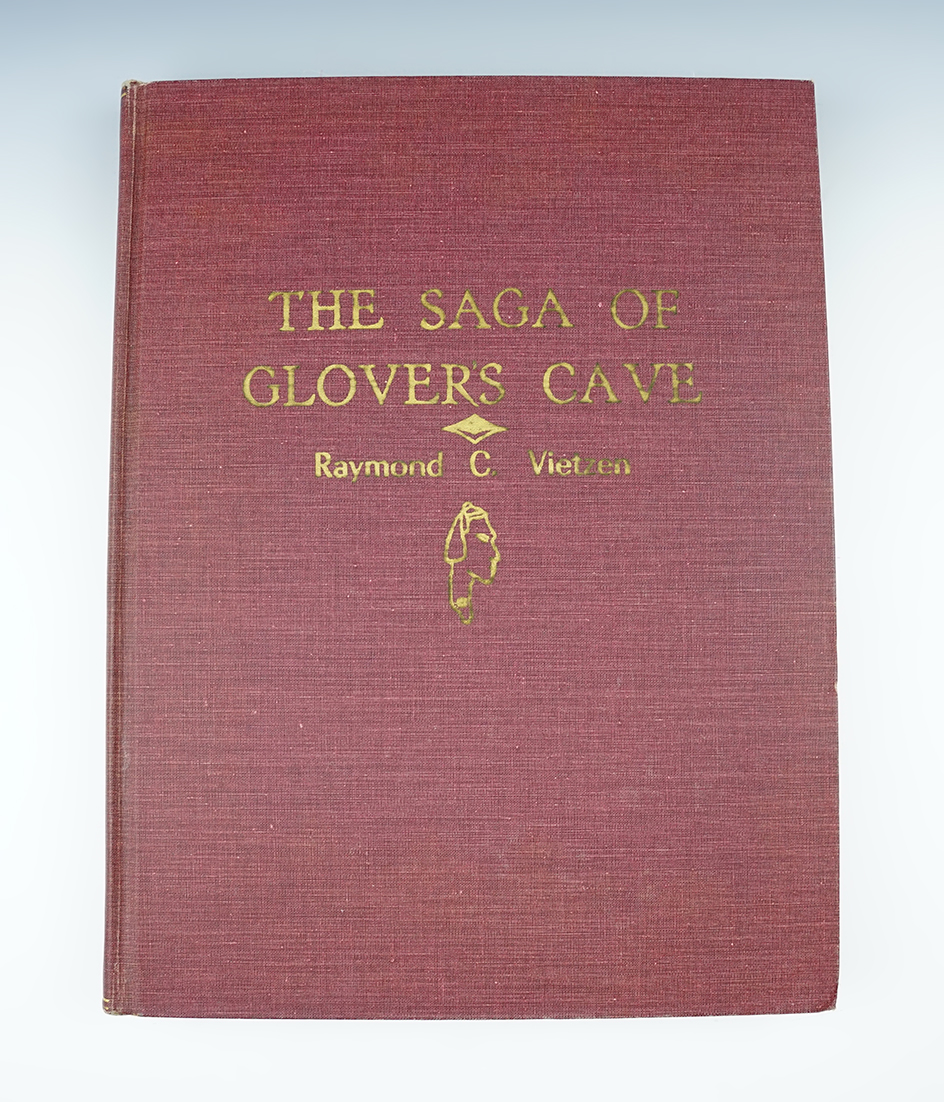 Hardcover Book: "The Saga of Glovers Cave" by Raymond C. Vietzen. S