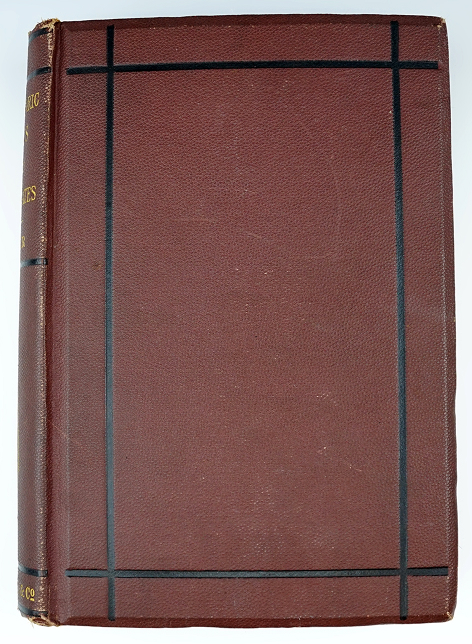 Hardcover Book: "Prehistoric Races of the United States" by J. W. Foster.