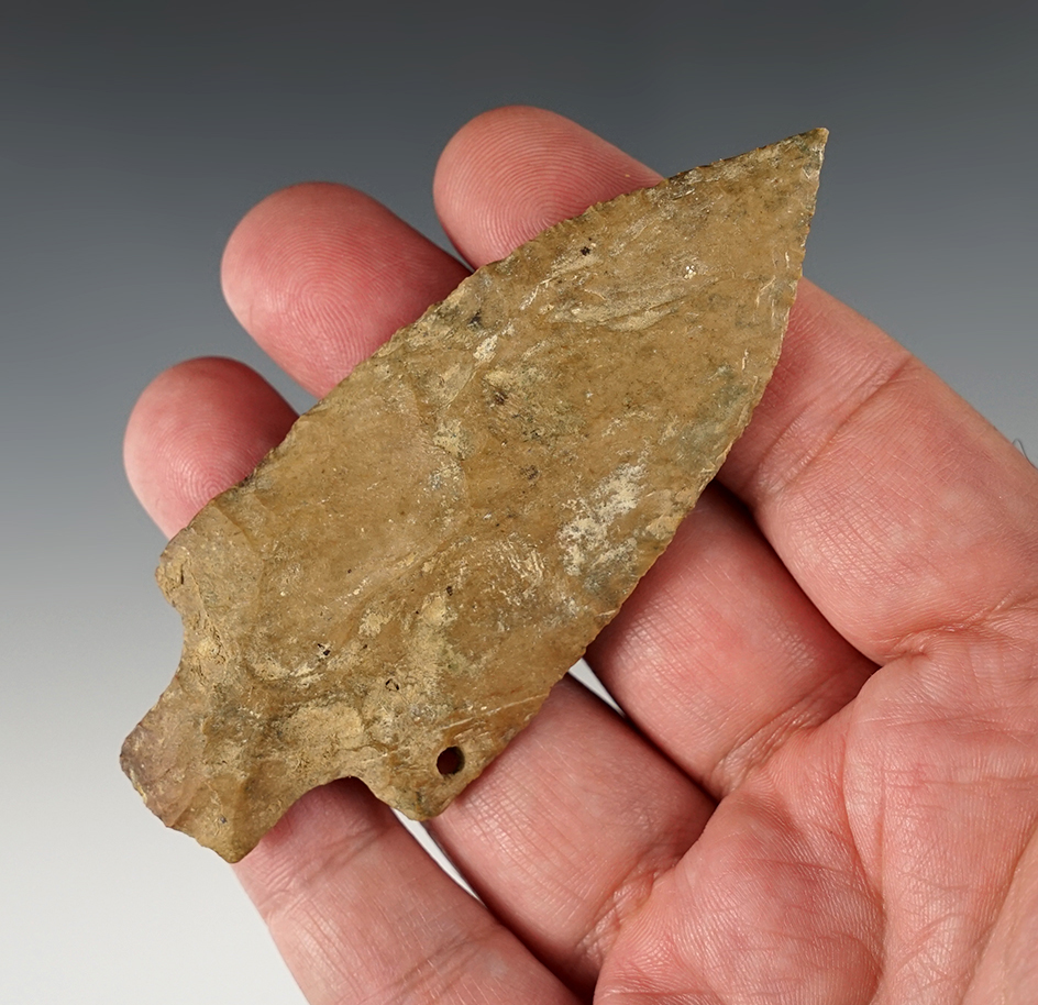 Nicely made 3 11/16" Pickwick found in Benton Co., Tennessee. Ex. Perryman.