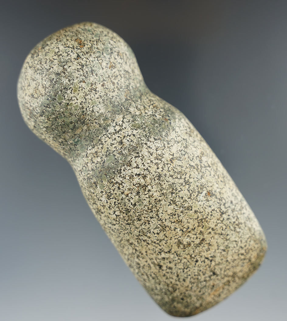 4 3/16" full grooved Adze found in Allen Co., Ohio.