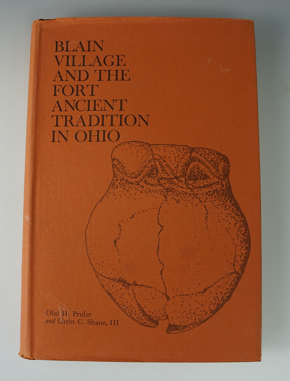 Hardcover book: "Blaine Village and the Fort Ancient Tradition in Ohio"  by Prufer and Shane