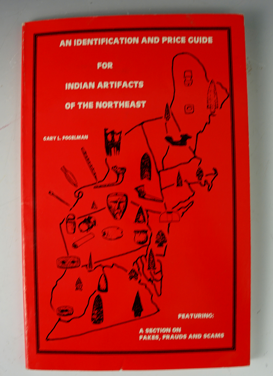 Softcover book: "An identification and price guide for Indian artifacts of the Northeast"