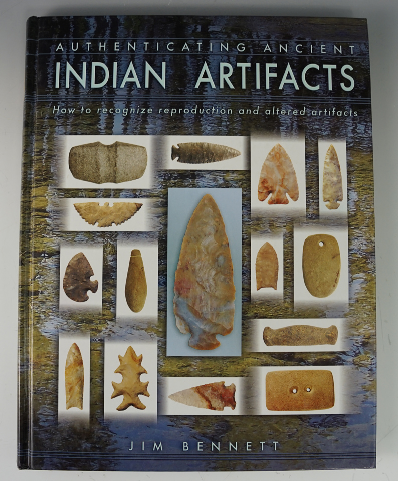 Hardcover book in new condition-signed by author: "Authenticating Ancient Indian Artifacts"