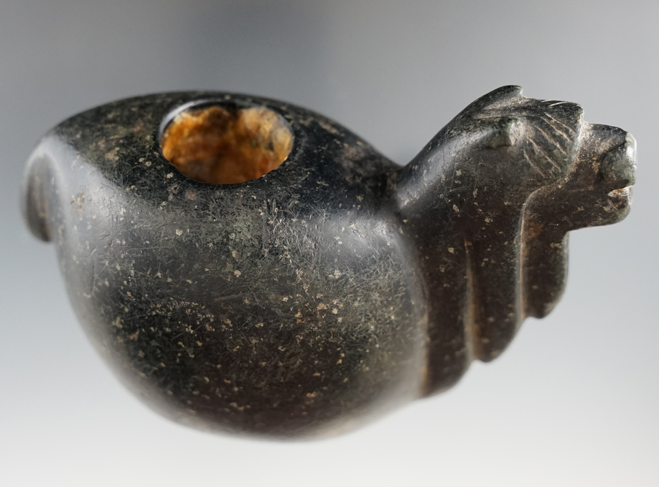 4" Llama Canopa made from dense hardstone with excellent craftsmanship found in Peru.
