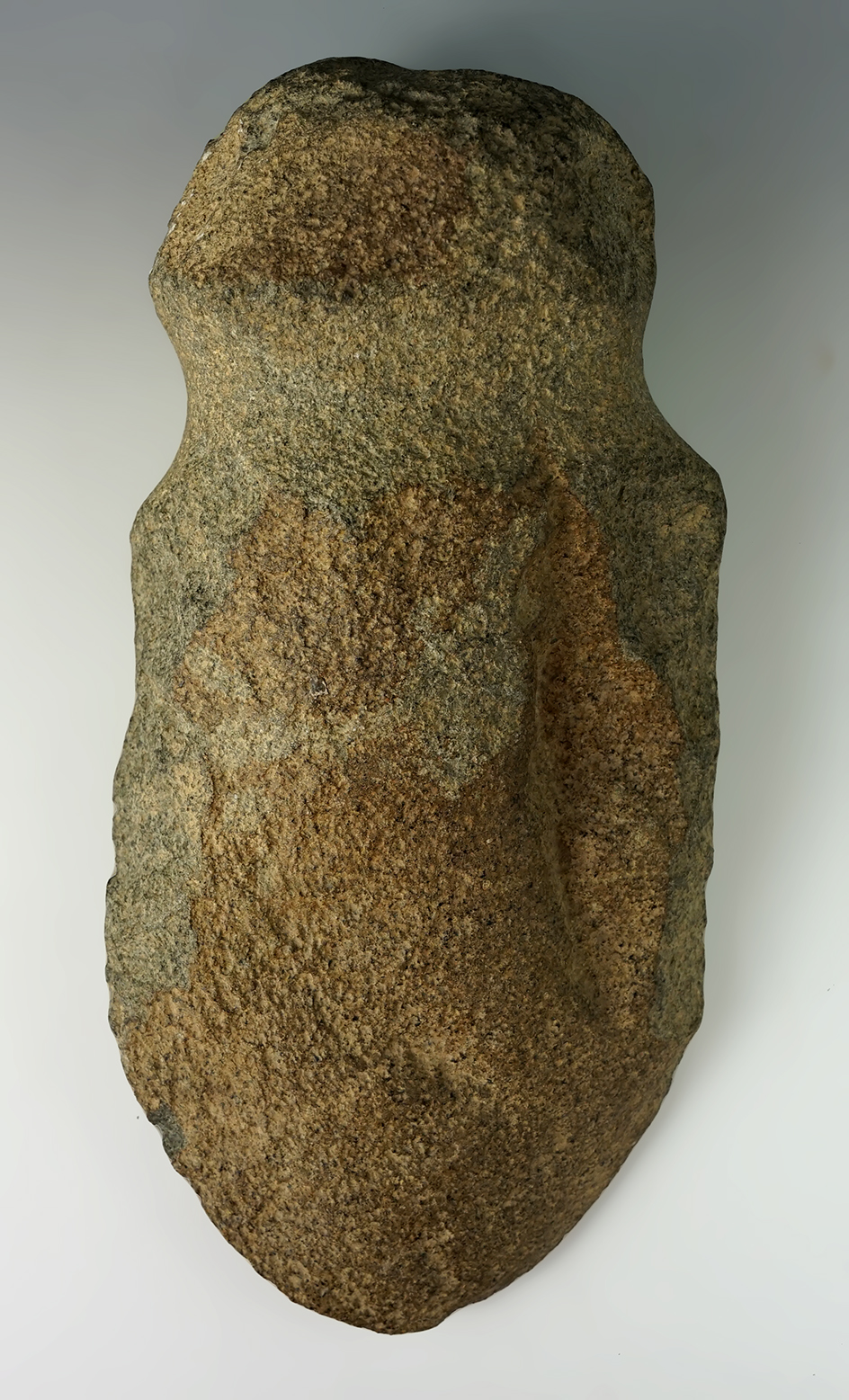 Very large 11" long Axe with a full groove found along the eastern seaboard.