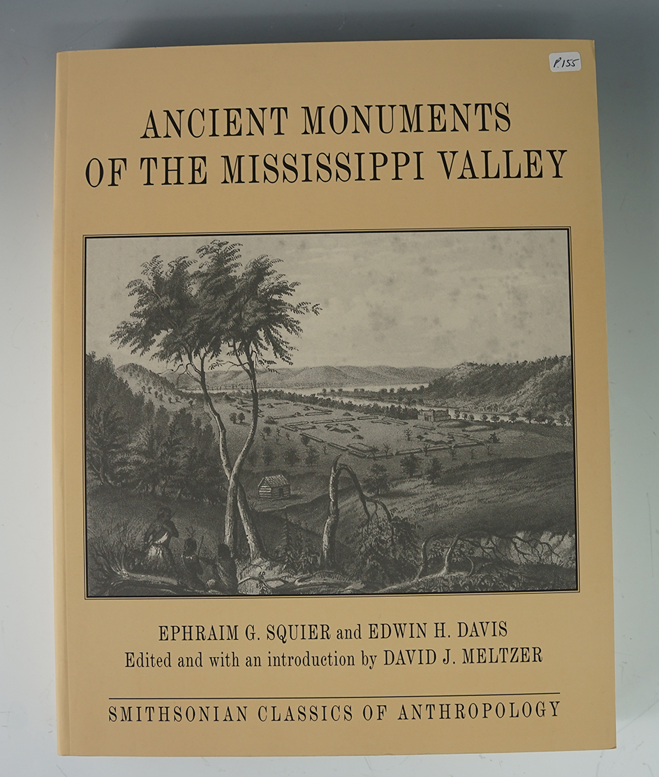 Softcover book: "Ancient Monuments in the Mississippi Valley" by Squire and Davis - Reprint