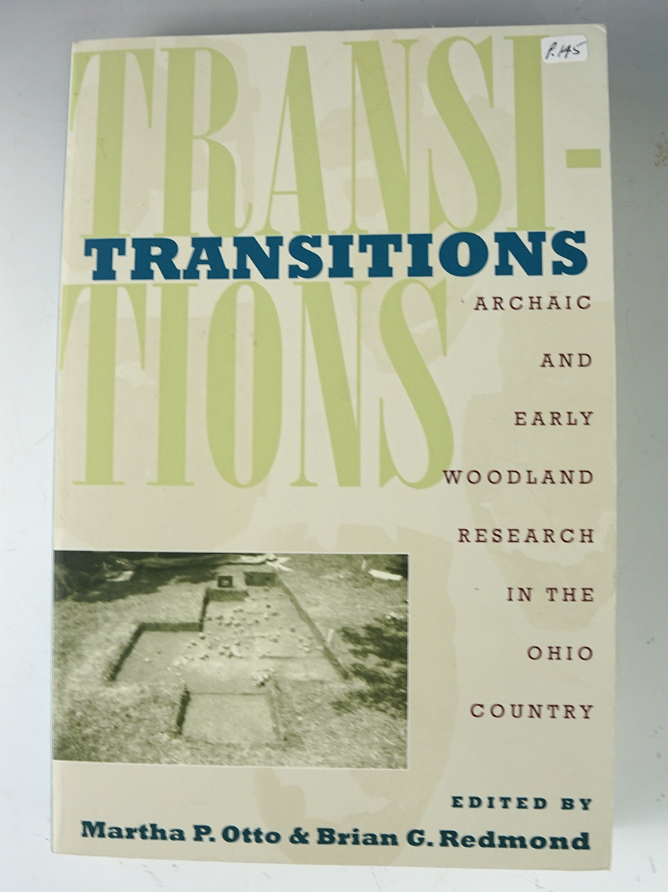 Softcover book: "Transitions - Archaic and Early Woodland Research in the Ohio Country"