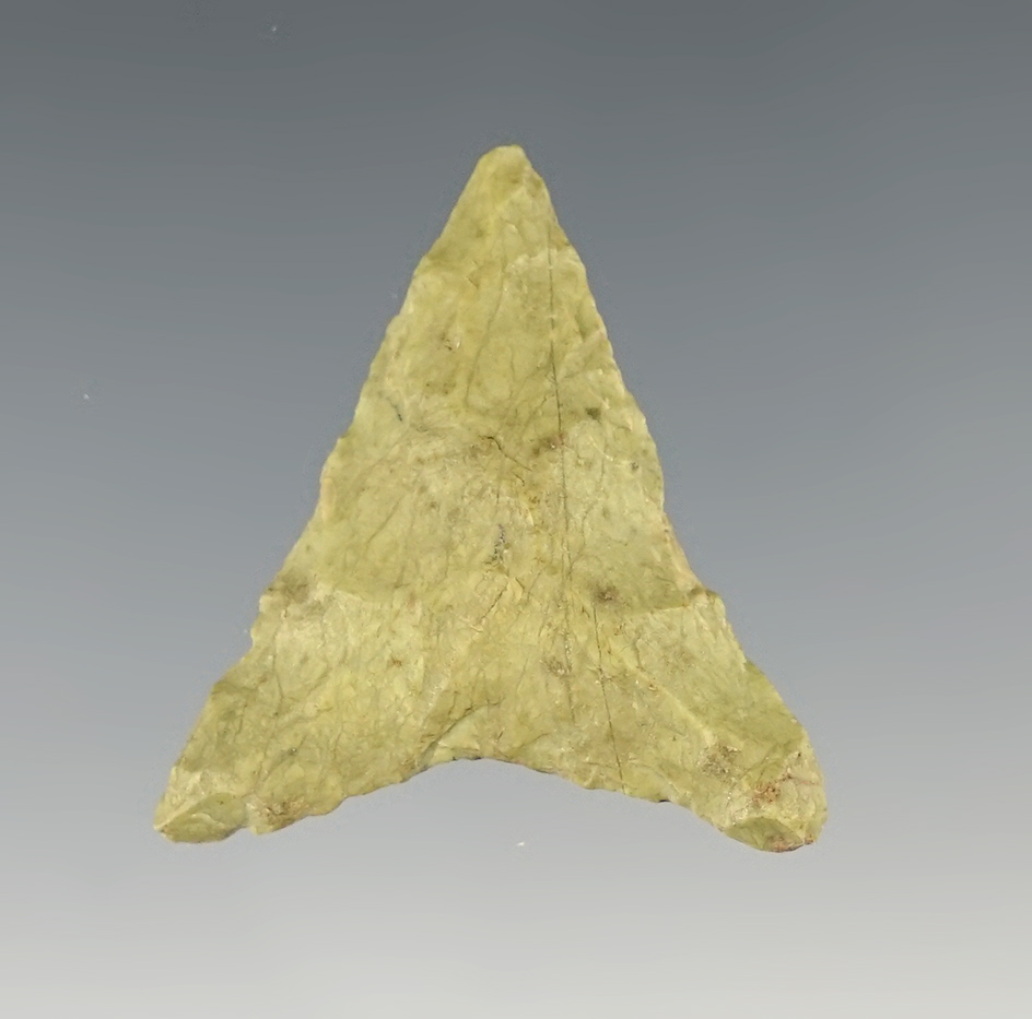 1 7/16" Levanna Triangle found in the Eastern U.S.