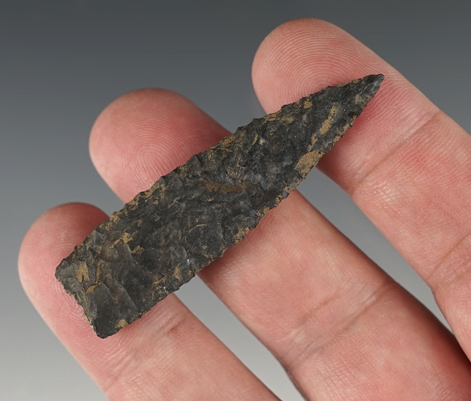 Exceptional Triangle point that measures 2 1/4". Found in Kentucky.