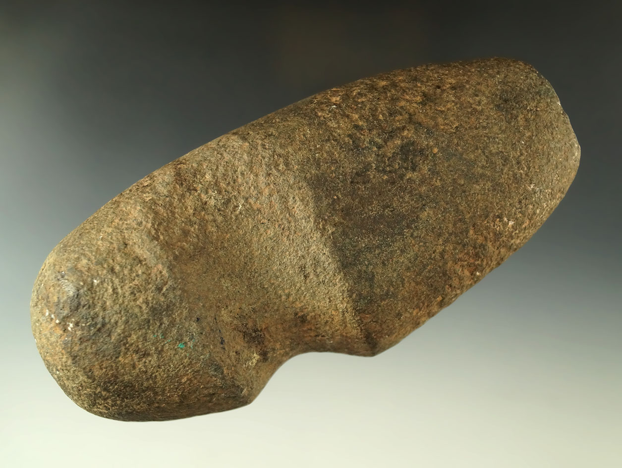 6 1/8" long 3/4 grooved Axe found in the Midwestern U. S.