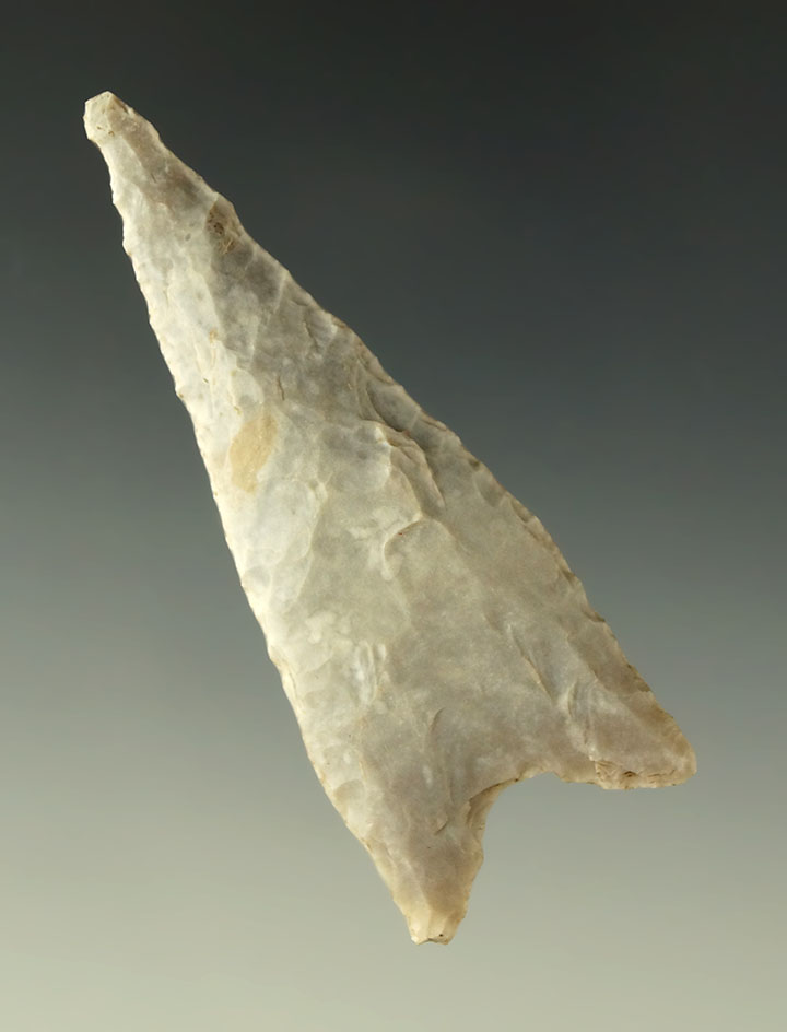 2 15/16" Dalton point found in Texas.