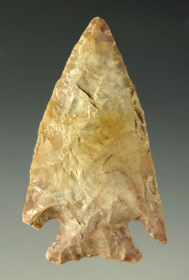 Ex. Museum! 2 3/16" Martindale point found in Texas. Ex. Wallace Culpepper, James Ferrell.