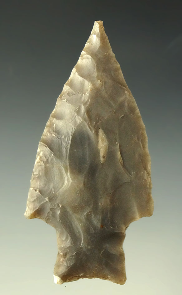 Ex. Museum! 2 11/16" Uvalde point -well styled. Texas. Ex. Wallace Culpepper, James Farrell.