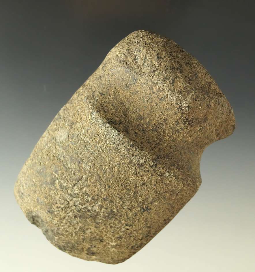 3 7/8" long 3/4 grooved Axe found in Ohio with a few nicks here and there - still a great example.