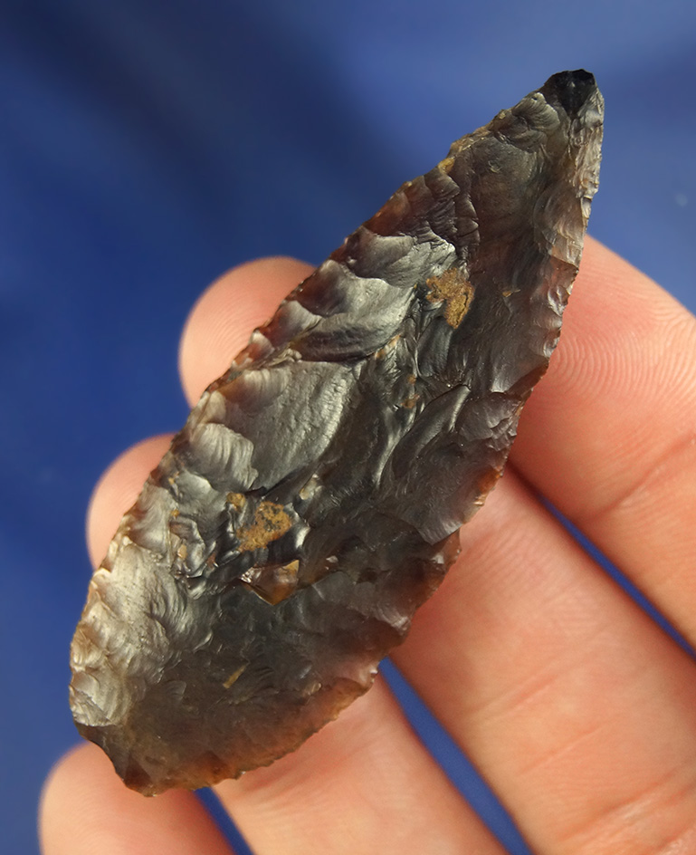 2 3/8" Cascade made from attractive agate found near The Dalles, Columbia River area.