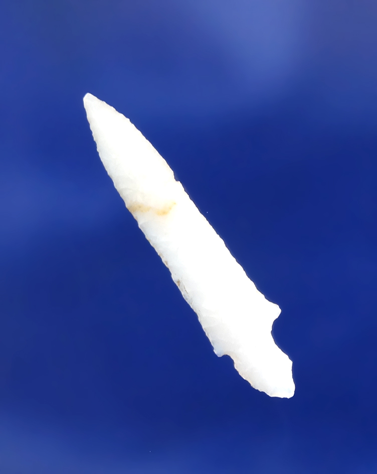 1 1/8" delicately made Klickitat Dagger in very nice condition found near The Dalles, Oregon.