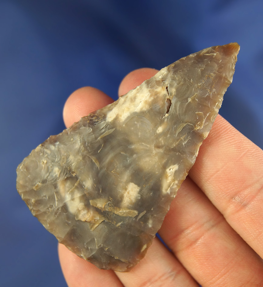 2 and 13/16" Agatized Wood Blade found near The Dalles, Oregon.