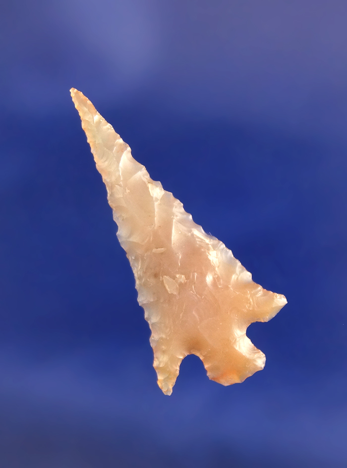 1 3/8" Rose Springs made from beautiful pink agate found in Linn Co., Oregon. Ex. Howard collection.