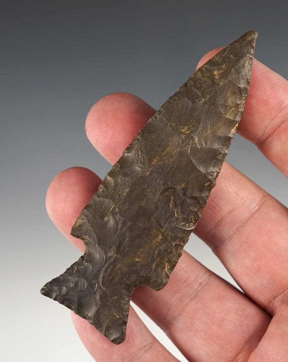 Superb 3 1/2" Baker Creek that is well styled. Found in Kentucky.