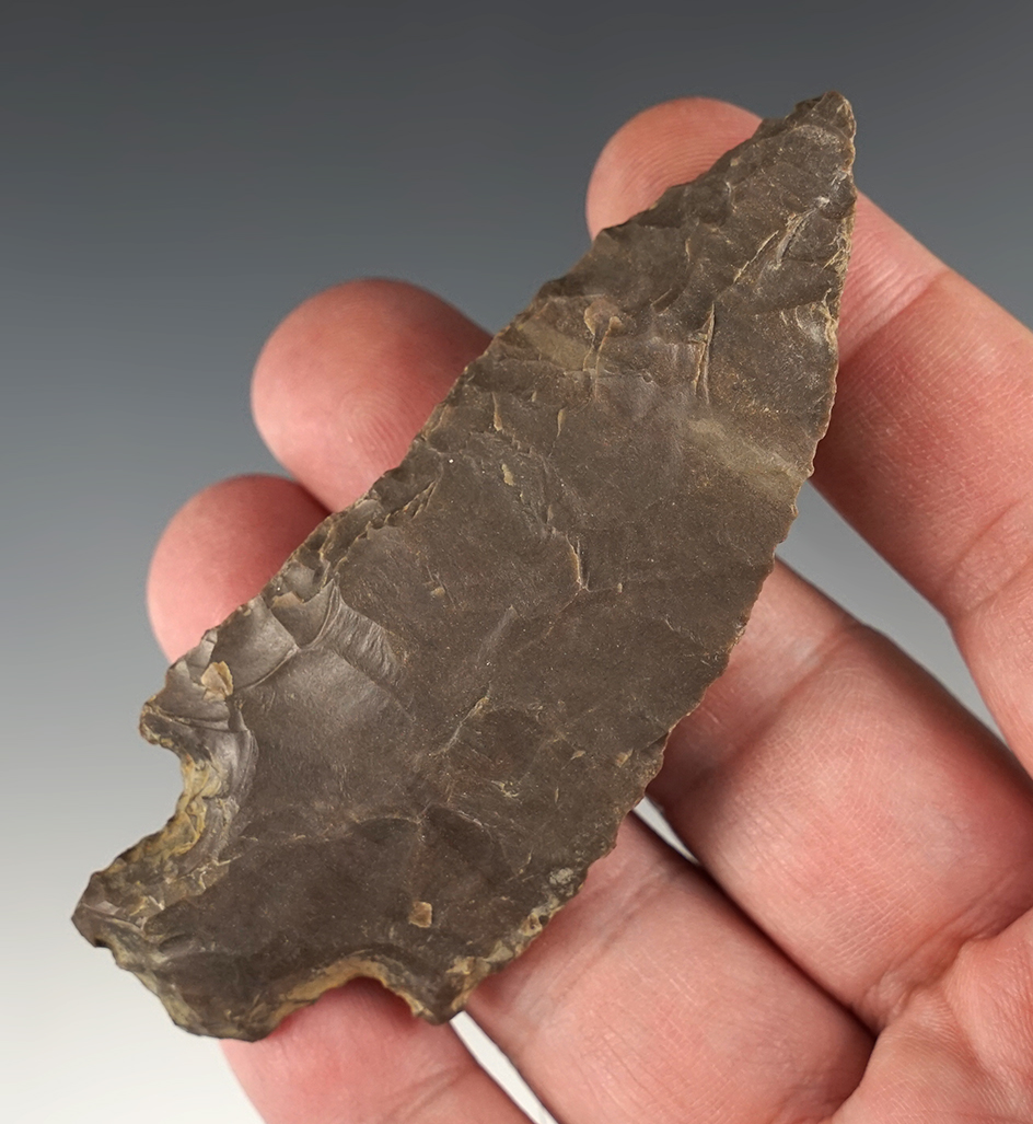 3 7/16" Stemmed Knife found in the Midwestern U.S.