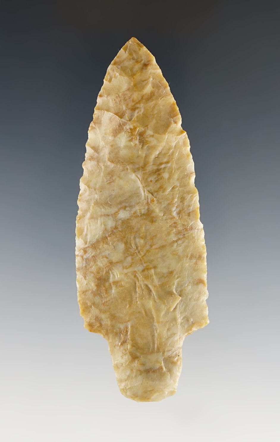 Exceptional 3 5/8" Adena found near Siam, Reed Township, Seneca Co., Ohio. 