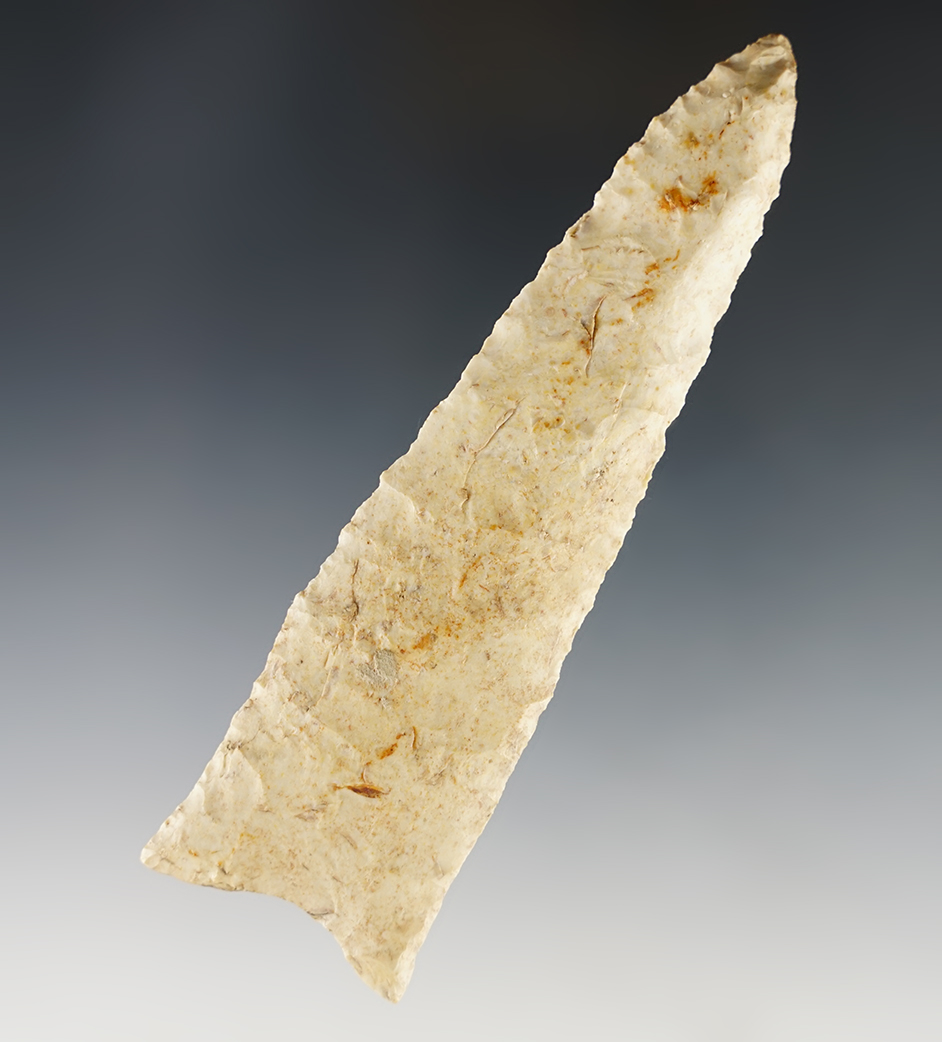 4 9/16" heavily patinated Dalton with minor modern retouch to the tip area.