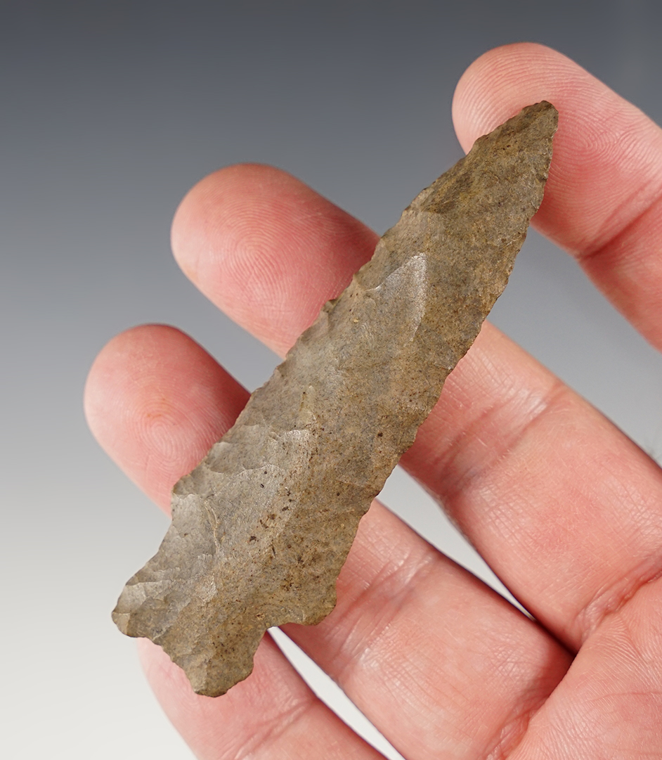 Well patinated 3 1/4" Ohio Heavy Duty. Ex. Kenny McNeal collection.