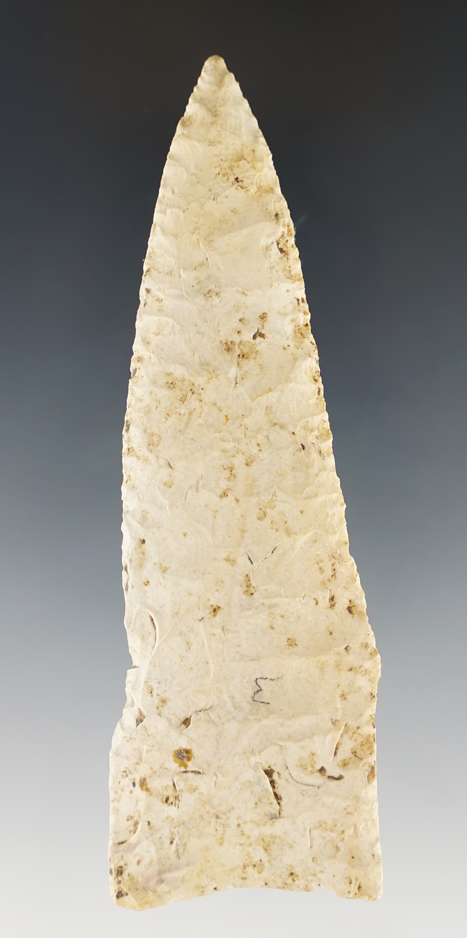 4 1/16" heavily patinated Dalton found in the Midwestern U.S.