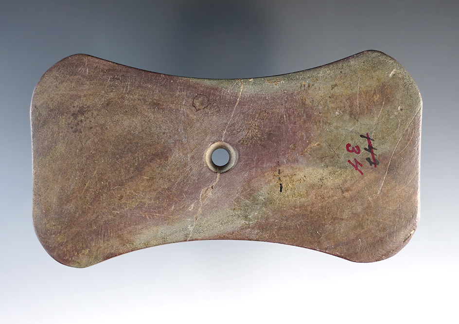 4 5/16" Adena Quadriconcave Pendant - glued at the midsection. Pictured in Who's Who #1, page 66.