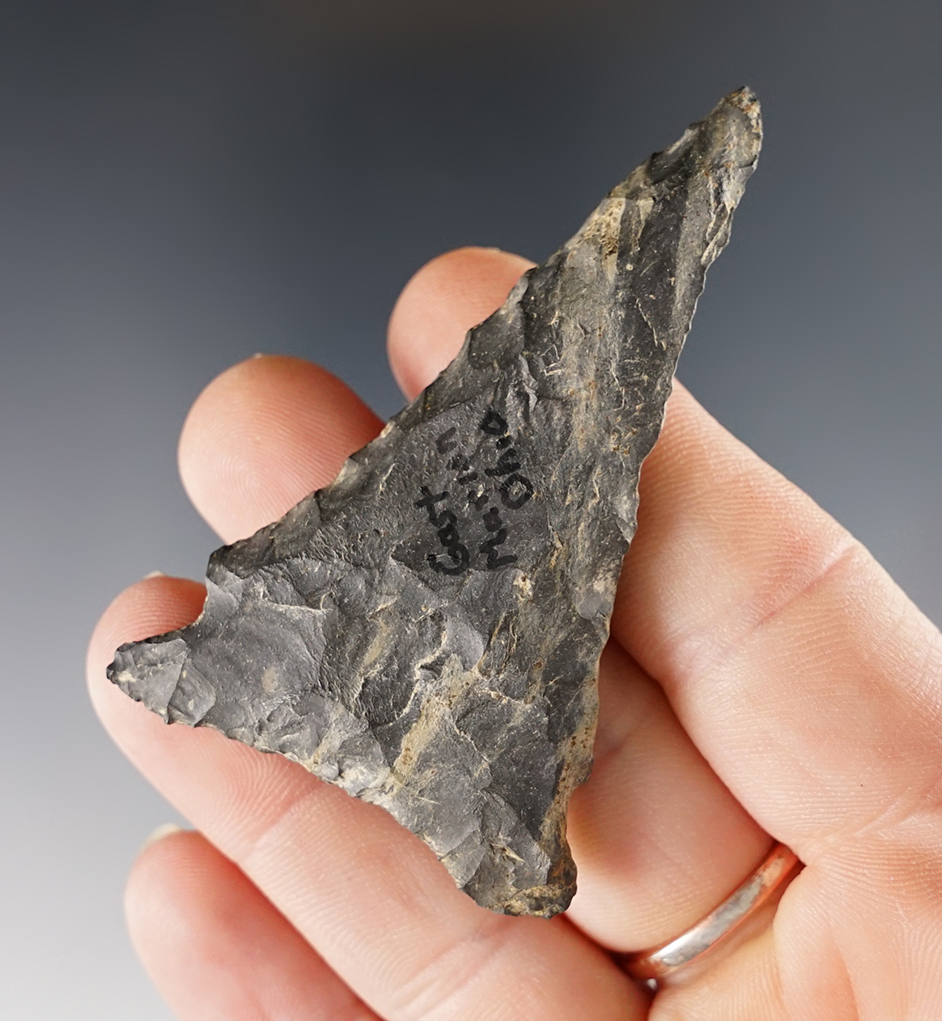 2 9/16"  Ohio Meadowood made from a nice grade of Coshocton Flint.